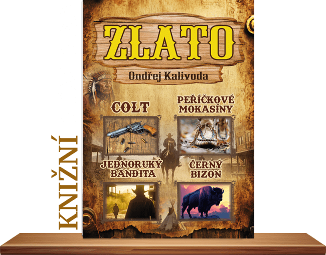 Série čtyř různorodých povídek z doby osidlování Divokého
západu.
COLT - PEŘÍČKOVÉ MOKASÍNY - JEDNORUKÝ BANDITA - ČERNÝ BIZON
 
